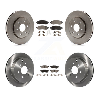 Kit de rotor de frein avant et arrière et plaquettes semi-métalliques pour Nissan Frontier Xterra Suzuk