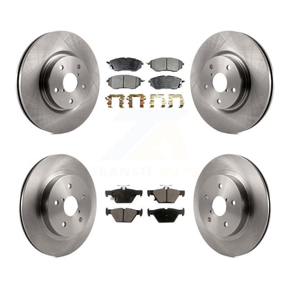 Rotors de frein à disque avant et arrière, Kit de plaquettes semi-métalliques pour Subaru Outback WRX Legac