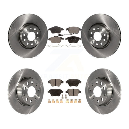 Rotors de frein à disque avant et arrière et Kit de plaquettes semi-métalliques pour Volkswagen Beetle GT