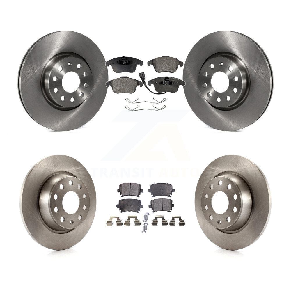 Kit de plaquettes de frein à disque semi-métalliques avant et arrière, pour Volkswagen Tiguan Audi Q