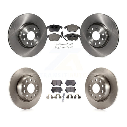 Kit de plaquettes de frein à disque semi-métalliques avant et arrière, pour Volkswagen Tiguan Audi Q