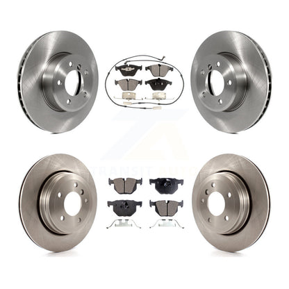 Kit de rotors de frein à disque avant et arrière et plaquettes semi-métalliques pour BMW 530i 525i 528i