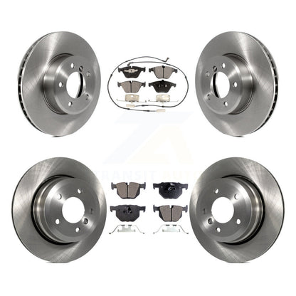 Kit de plaquettes semi-métalliques de Rotor de frein à disque avant et arrière, pour BMW 530xi 528i xDrive 535