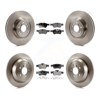 Kit de disques de frein à disque avant et arrière et plaquettes semi-métalliques pour Mercedes-Benz ML320