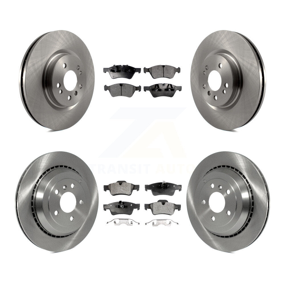 Kit de rotor de frein avant et arrière et plaquettes semi-métalliques pour Mercedes-Benz ML500 R320 R35