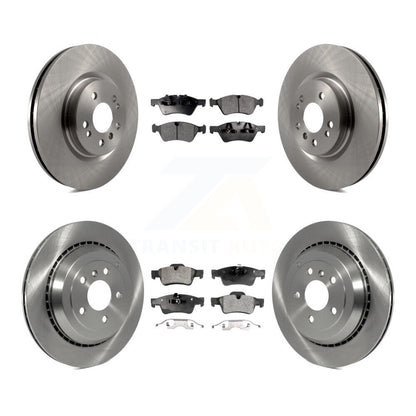 Kit de rotor de frein avant et arrière et plaquettes semi-métalliques pour Mercedes-Benz ML500 R320 R35