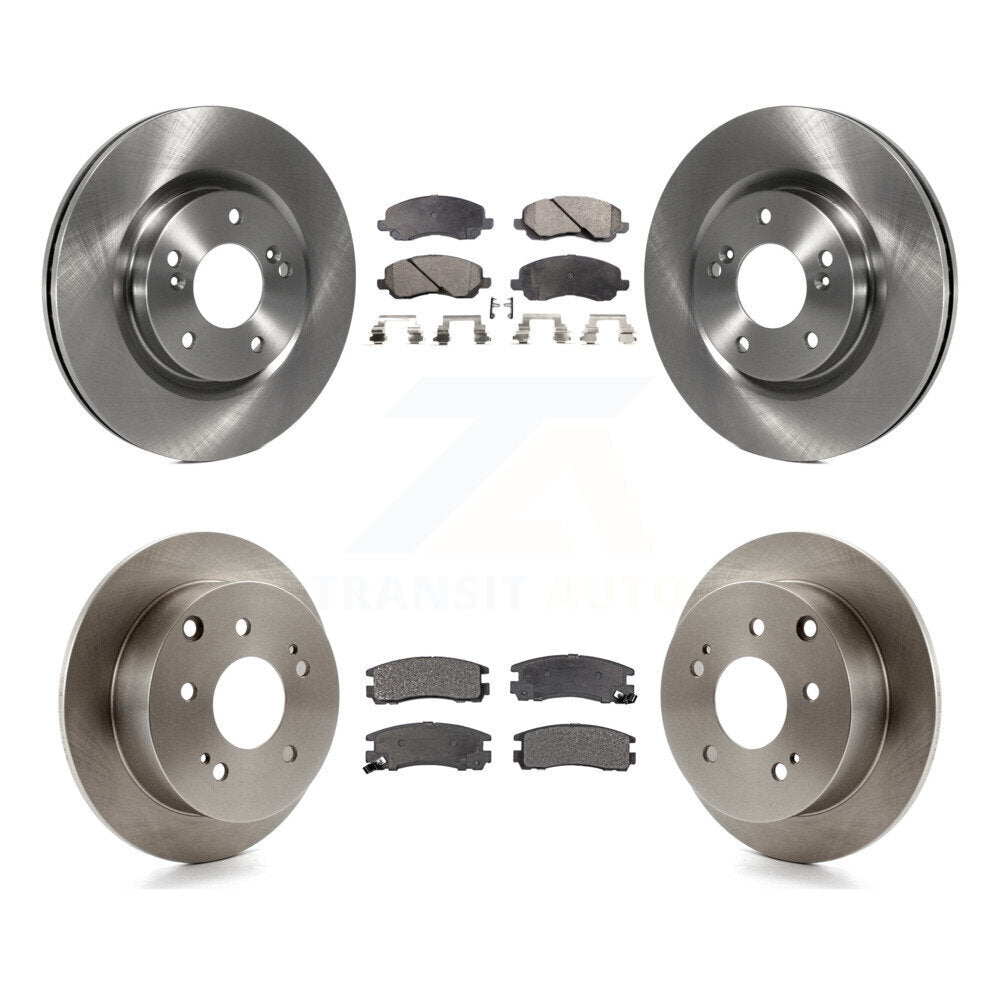 Kit de plaquettes de frein à disque semi-métalliques avant et arrière, pour Mitsubishi Eclipse Galan