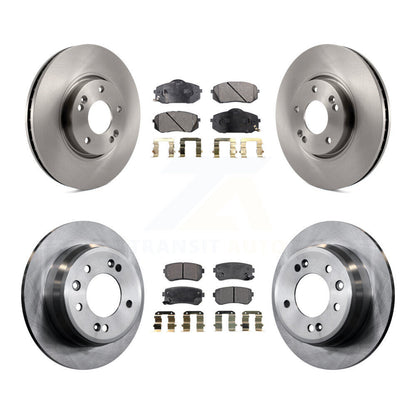 Kit de rotor de frein avant et arrière et plaquettes semi-métalliques pour Hyundai Tucson Kia Sportag