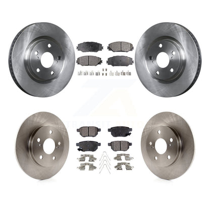 Kit de rotor de frein avant et arrière et plaquettes semi-métalliques pour Toyota Matrix Pontiac Vibe i