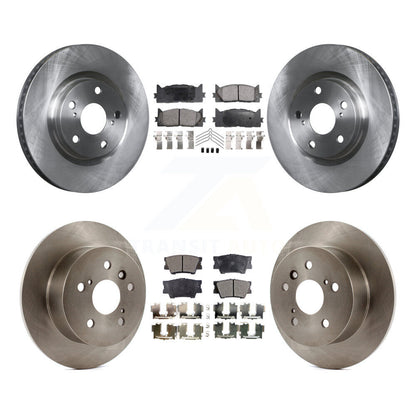 Kit de plaquettes semi-métalliques de Rotor de frein avant et arrière, pour Toyota Camry Lexus ES350 Avalo