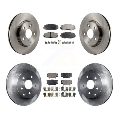 Rotor de frein à disque avant et arrière et Kit de plaquettes semi-métalliques pour Toyota RAV4 Lexus HS250