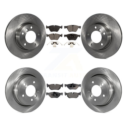 Kit de rotors de frein à disque avant et arrière et plaquettes semi-métalliques pour BMW 328i 328xi 325x