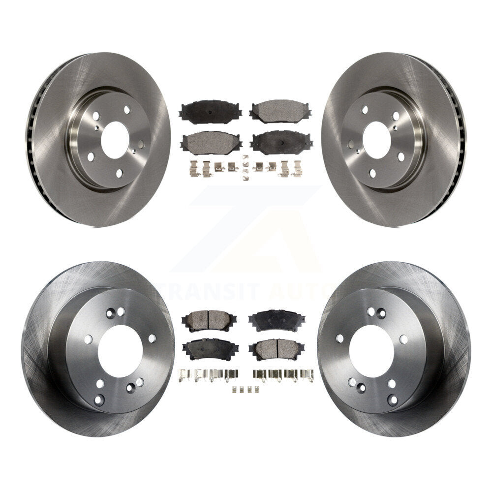 Kit de plaquettes semi-métalliques de Rotor de frein avant et arrière, pour Base Lexus IS250 14-15 avec RW