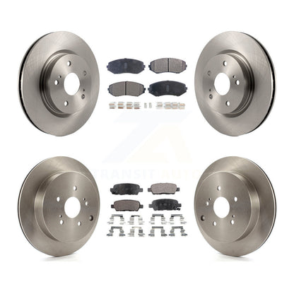 Kit de rotor de frein avant et arrière et plaquettes semi-métalliques pour Suzuki Grand Vitar 2009-2013