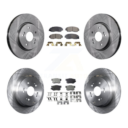 Kit de rotors de frein à disque avant et arrière et plaquettes semi-métalliques pour Acura RDX K8F-10128