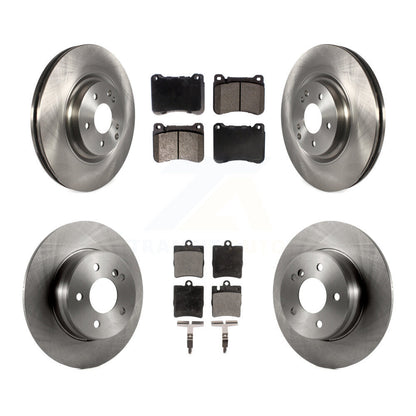 Kit de plaquettes de frein semi-métalliques pour rotors de frein avant et arrière, pour Mercedes-Benz C230 SLK350 C32