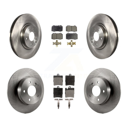 Kit de plaquettes de frein semi-métalliques pour rotors de frein avant et arrière, pour Mercedes-Benz C230 SLK350 C32