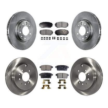 Rotors de frein avant arrière et Kit de plaquettes semi-métalliques pour Mazda CX-7 Ford Edge Lincol