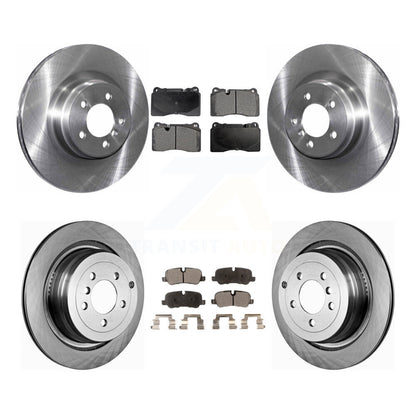 Kit de rotor de frein avant et arrière et plaquettes semi-métalliques pour Land Rover Range Supercharge