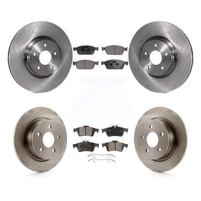 Kit de rotor de frein avant et arrière et plaquettes semi-métalliques pour Ford Escape Transit Connect