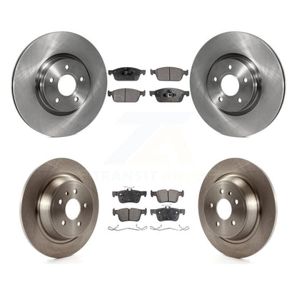 Rotors de frein à disque avant et arrière et Kit de plaquettes semi-métalliques pour Ford Escape Lincoln MK