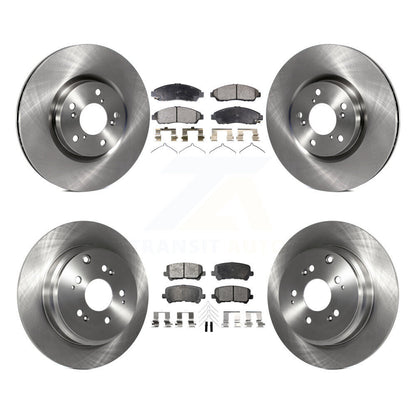 Kit de plaquettes de frein à disque semi-métalliques avant et arrière, pour Honda Pilot Acura MDX ZD