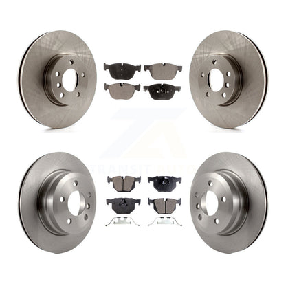 Kit de rotors de frein à disque avant et arrière et plaquettes semi-métalliques pour BMW X5 X6 K8F-10131