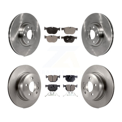 Kit de rotors de frein à disque avant et arrière et plaquettes semi-métalliques pour BMW X5 X6 K8F-10131