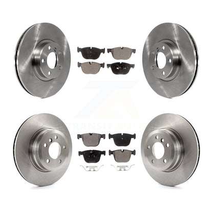 Kit de rotors de frein à disque avant et arrière et plaquettes semi-métalliques pour BMW X5 X6 K8F-10131