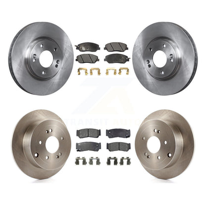 Kit de plaquettes semi-métalliques de Rotor de frein à disque avant et arrière, pour Hyundai Santa F 2007 – 2009