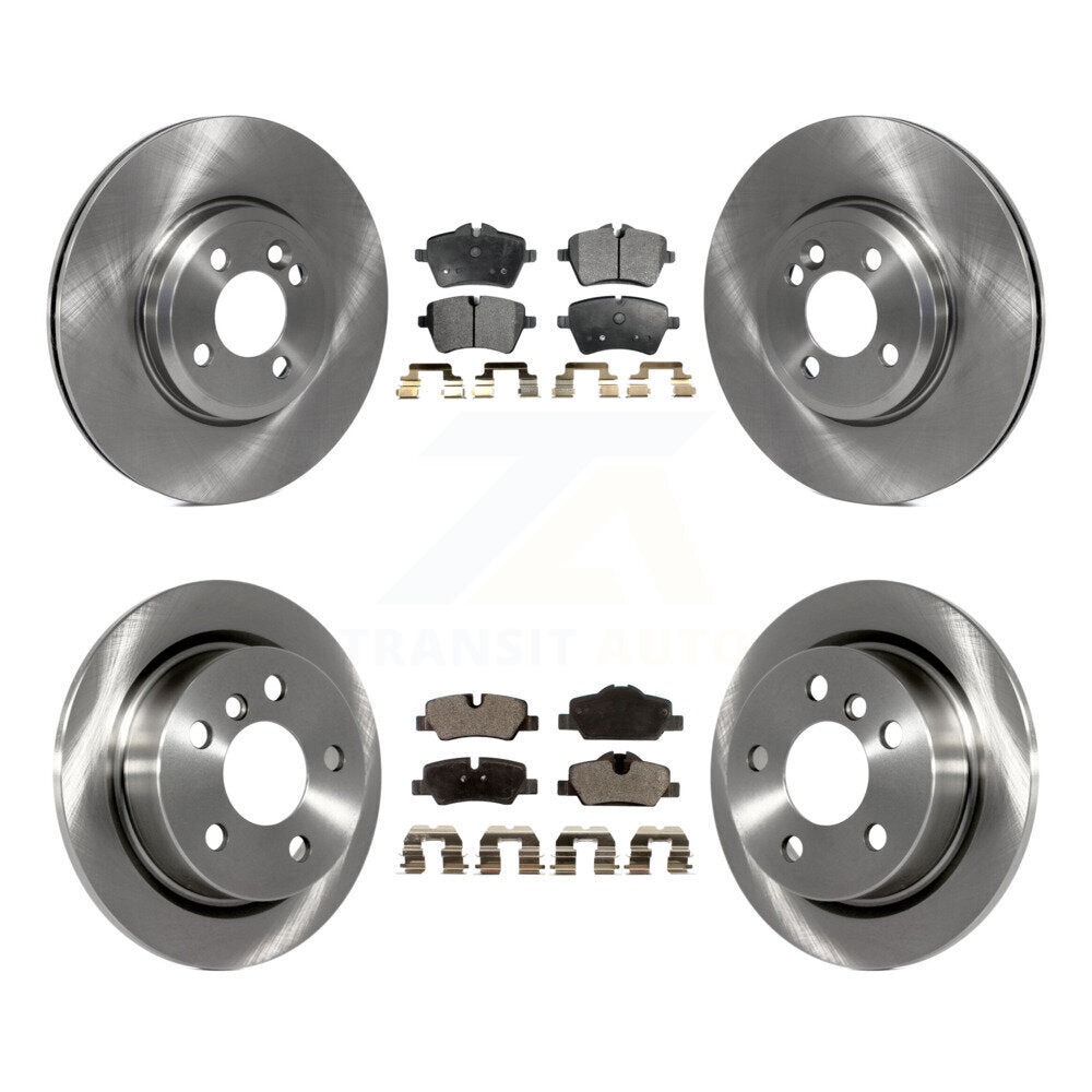 Kit de plaquettes semi-métalliques de Rotor de frein à disque avant et arrière, pour Mini Cooper 2015 2.0L/1.5