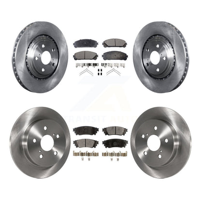 Rotors de frein à disque avant et arrière, Kit de plaquettes semi-métalliques pour Lexus NX300 NX200t NX300