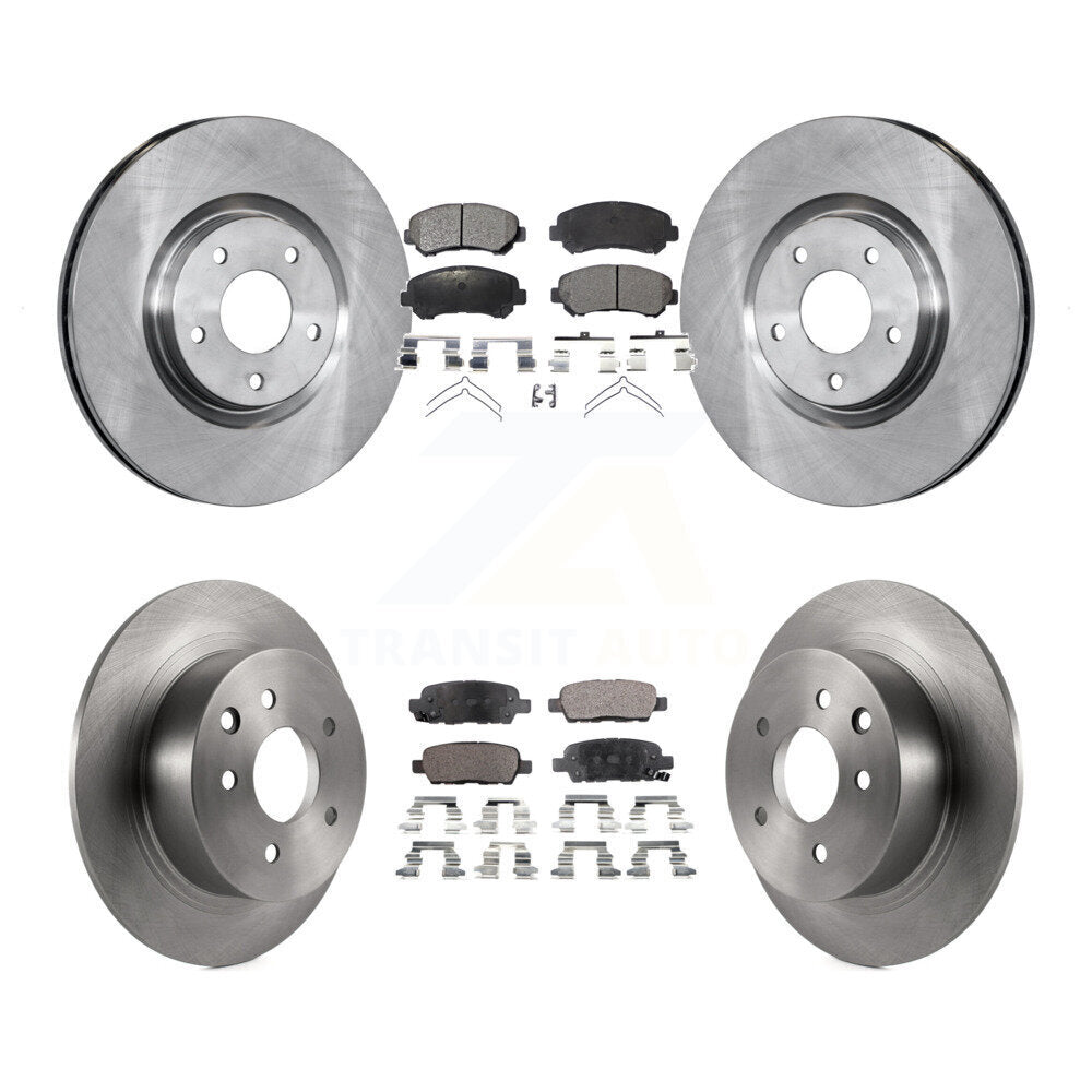 Kit de plaquettes semi-métalliques de Rotor de frein avant et arrière, pour Nissan Sentra SE-R Spec 07-12