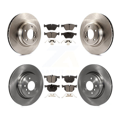 Kit de disques de frein à disque avant et arrière et plaquettes semi-métalliques pour BMW 335xi 2007