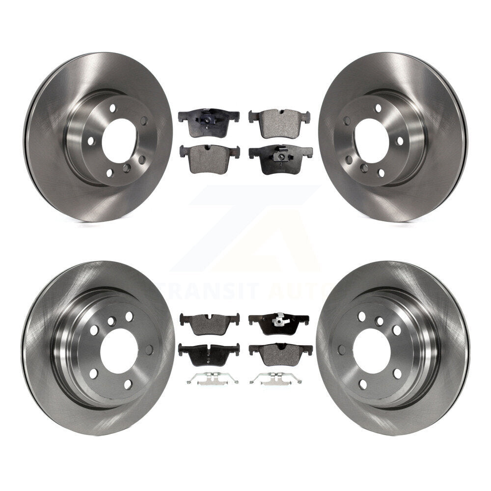 Kit de disques de frein à disque avant et arrière et plaquettes semi-métalliques pour BMW 320i xDrive 328