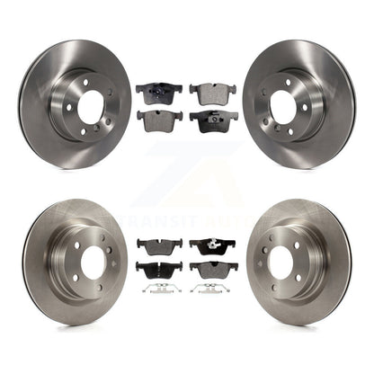 Kit de rotors de frein à disque avant et arrière et plaquettes semi-métalliques pour BMW 320i 328d