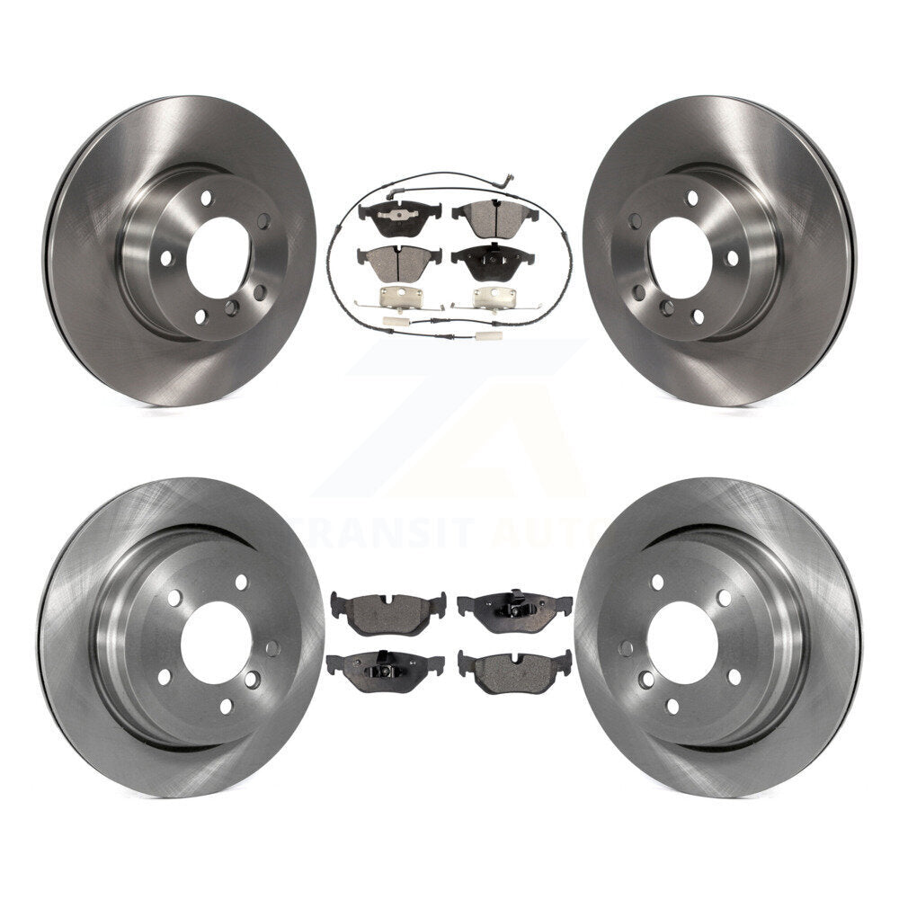 Rotor de frein à disque avant et arrière et Kit de plaquettes semi-métalliques pour BMW 328i xDrive X1 328x