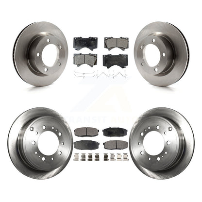 Kit de plaquettes semi-métalliques de Rotor de frein avant et arrière, pour Lexus LX570 Toyota Land Cruise