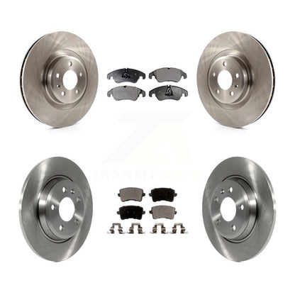 Kit de disques de frein à disque avant et arrière et plaquettes semi-métalliques pour Audi Q5 K8F-101364