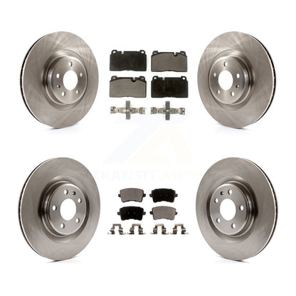 Kit de disques de frein à disque avant et arrière et plaquettes semi-métalliques pour Audi Q5 K8F-101369