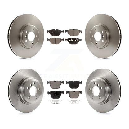 Kit de rotors de frein à disque avant et arrière et plaquettes semi-métalliques pour BMW X5 X6 xDrive50i