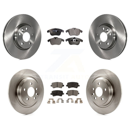 Kit de rotors de frein à disque avant et arrière et plaquettes semi-métalliques pour Volvo S60 K8F-10137