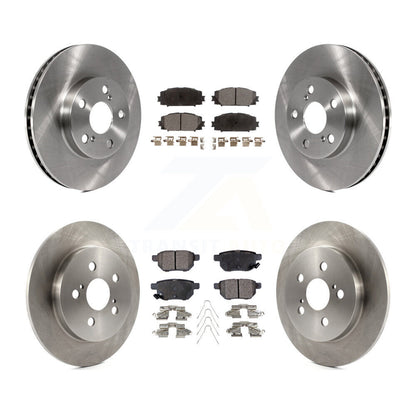 Rotors de frein à disque avant et arrière, Kit de plaquettes semi-métalliques pour Toyota Prius Lexus CT200