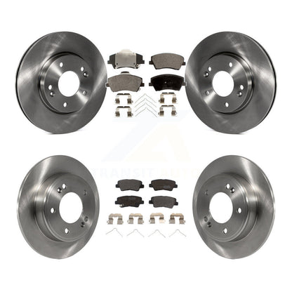 Kit de plaquettes de frein semi-métalliques pour rotors de frein avant et arrière, pour Hyundai Elantra 2.0 2017 – 2020