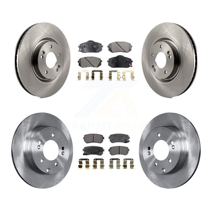 Kit de plaquettes semi-métalliques de Rotor de frein à disque avant et arrière, pour Hyundai Tucson Kia Cadenz