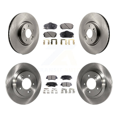 Kit de plaquettes semi-métalliques de Rotor de frein à disque avant et arrière, pour Hyundai Sonata Kia Cadenz
