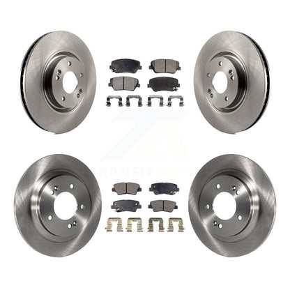 Kit de plaquettes de frein semi-métalliques pour Rotor de frein avant et arrière, pour Hyundai Azera Limite 2016 – 2017
