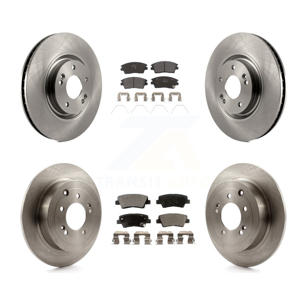Kit de plaquettes semi-métalliques de Rotor de frein avant et arrière, pour Kia Sportage Turbocharge 17-22