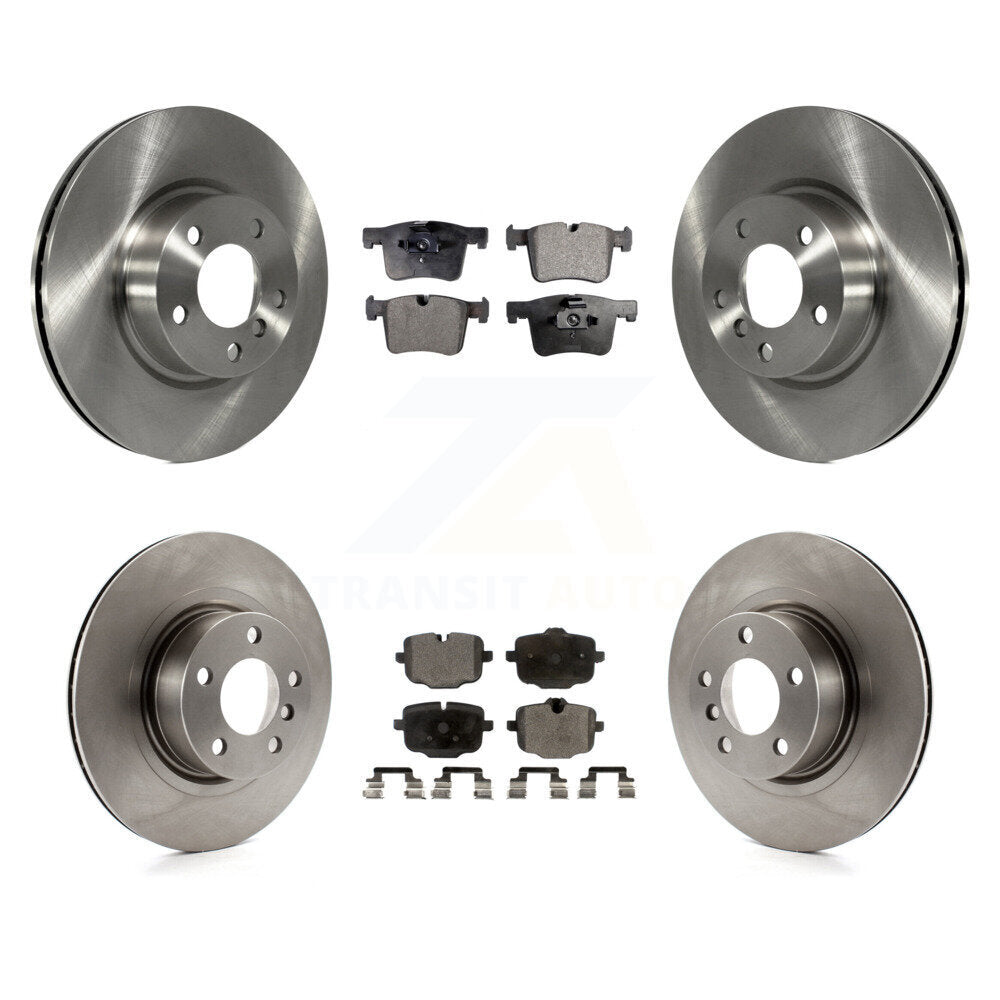 Kit de rotor de frein à disque avant et arrière et plaquettes semi-métalliques pour BMW X3 2012 à partir de 10 1