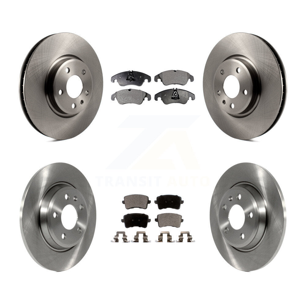 Rotor de frein avant arrière et Kit de plaquettes semi-métalliques pour Audi Q5 A4 Quattro A5 allroa